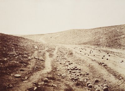 The Valley of the Shadow of Death by Roger Fenton